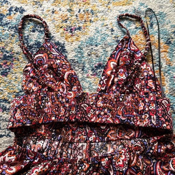 Jason Wu - Tiered Paisely Maxi Dress - L - Picture 6 of 6